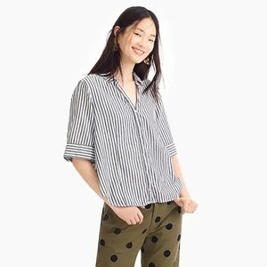 J.Crew Short sleeve button-down shirt in stripe